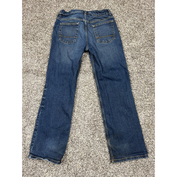 Lot of 3 Boys Cat and Jack Denim Jeans Size 14 Boot Cut Relaxed Straight Leg - Picture 15 of 16
